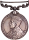 Kaisar-i-Hind Indian Army Long Service and Good Conduct Silver Medal of King George V.