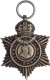 Indian Title Badge Rai Bahadur Silver Medal of King George V of 1919.