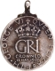 Coronation Miniature Medal of King George VI and Queen Elizabeth of 1937 in Silver.