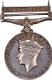 General Service Medal with Standing Figure of Victory of King George VI of Asia of British Empire.