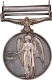 General Service Medal with Standing Figure of Victory of King George VI of Asia of British Empire.