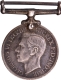 The Defence Medal of Second World War of King George VI of 1945.