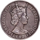 Queen Elizabeth II  of General Service Silver Medal of British Empire.