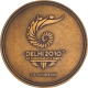 Delhi XIX Commonwealth Games Medal of 2010 of Bronze.