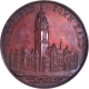 Diamond Jubilee Medallion of Victoria Queen and Opening of Town Hall of Sheffield.