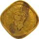 Very Rare Error Nickel Brass Two Annas Coin of King George VI.