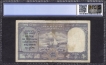 PCGS graded as 25 Very Fine Details Ten Rupees Banknote of King George VI Signed by C D Deshmukh of 1944.