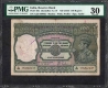 PMG Graded 30 Very Fine One Hundred Rupees Banknote of King George VI Signed by J B Taylor of 1938 of Madras Circle.
