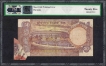 Rare Butterfly & Extra Paper Error Fifty Rupees Banknote Signed by R N Malhotra of Republic India.