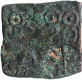 Unlisted and Extremely Rare Copper Karshapana Coin of City State of Suktimati with Brahmi legend Sutimati.