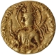 Ardokhsho type Gold Dinar Coin of Huvishka of Kushan Dynasty.