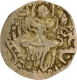 Kidara Kushan Base Gold Dinar Ardokhsho type Coin of Later Kushans.