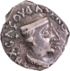 Silver Drachma Coin of Nahapana of Western Kshatrapas.