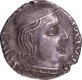 Drachma Silver Coin of Rudrasena I of Western Kshatrapas.