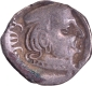 Western Kshatrapas Silver Drachma Coin of Rudrasena II.