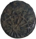 Bronze Coin of Pallavas of Kanchi  of Chakra type.