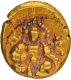 Very Rare Gold Half Varaha Coin of Krishnadevaraya of  Vijayanagara Empire of Bala krishna seated type.