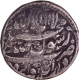 Mughal Empire Shah Jahan Silver Rupee Coin of Agra Dar ul Khilafa Mint of Hijri year 1037.