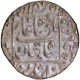 Shah Jahan Surat Mint Silver Rupee Coin with Kalima in Square pattern.