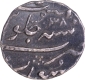 Surat  Mint  Silver Half Rupee  AH 11xx /38 RY Coin of Aurangzeb Alamgir.