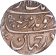 Silver Half Rupee  AH 110x /3x  RY Coin of Aurangzeb Alamgir. 