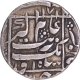 Mughal Empire Aurangzeb Alamgir Silver One Rupee Coin of Junagadh Mint.