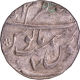 Azimabad Mustagir-Ul-Mulk Mint Silver Rupee Coin of Farrukhsiyar with 7 Regnal Year.