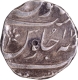 Surat  Mint Silver Half Rupee Coin of Muhammad Shah.