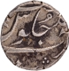 Mughal Empire Alamgir II Silver Half Rupee Coin of Surat Mint.