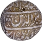 Maratha Confederacy Silver Rupee Coin of Athni Mint of Hijri Year 1181 with Regnal year 15.