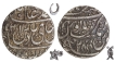 Awadh Asaf ud Daula Najibabad  Mint  Silver Rupee  AH 1201 /28 RY Coin,  