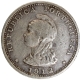 Indo-Portuguese Republic Administration Silver  Uma  Rupia  1912 AD Coin.