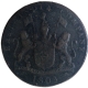 Madras Presidency, Copper Twenty  Cash 1803 AD Inverted Die Axis Coin.