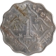 Cupro Nickel One Anna Coin of King George V of Bombay Mint of 1928.