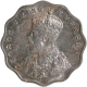 Cupro Nickel One Anna Coin of King George V of Bombay Mint of 1928.