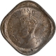 Uncirculated Cupro Nickel Two Annas Coin of King George VI of Bombay Mint of 1939.