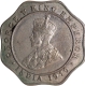 Rare Cupro Nickel Four Annas Coin of King George V of Bombay Mint of 1919.