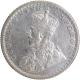 Silver Half Rupee Coin of King George V of Calcutta Mint of 1913.