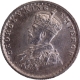 Scarce King George V of Silver Half Rupee Coin of Calcutta Mint of 1916.