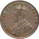 Scarce Cupro Nickel Eight Annas Coin of 1919 of Calcutta Mint of King George V.