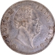 F Incused 1835 Silver One Rupee Coin of Calcutta Mint of King William IIII.