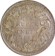 1874 (Actul Minitng year) of Silver One Rupee Coin of 1862 of Bombay Mint of Victoria Queen.