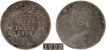 Rare Silver One Rupee Coin of 1893 (3 over 2) of Victoria Empress of Bombay Mint.