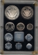 F.A.O- Planned Families Set of 10 Coin Proof Set of Republic India 1974.