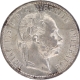 Silver One Florin Coin of Francis Joseph I of Austria of 1879.