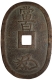 Ko Kaku Type Bronze 100 Mon Coin of Japan.