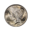 Silver Peace Dollar Coin of United States of America 1923.