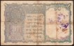 One Rupee Banknote of King George VI Signed by C E Jones of 1944.