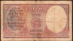 Two Rupees Banknote of King George VI Signed by C D Deshmukh of 1943.