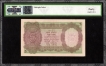 PMCS 40 Graded Five Rupees Banknote of 1944 Signed by C D Deshmukh of King George VI.